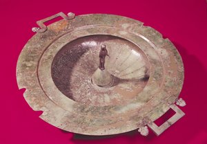 Låg af et krater, fra Vix-prinsessens grav (bronze)